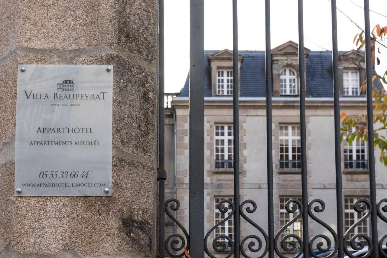 La Villa Beaupeyrat - Apparthotels De Charme Dans Batisse De Caractere A 400M Du Coeur De Ville De Limoges Exterior foto